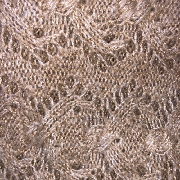 Tan Mid Sleeve Sweater - Picture 4 of 4